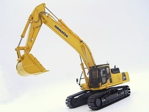 New! Liechtenstein  Komatsu excavators PC450LC crushed stone specification 1/50 diecast Japan