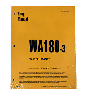 Komatsu Fiji  WA180-3 Wheel Loader Service Repair Manual
