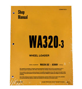 Komatsu Russia  WA320-3 Wheel Loader Service Repair Manual #2