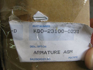 Komatsu Denmark  Armature ASM  Part # KD0-23100-0231