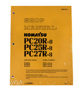 Komatsu Costa Rica  Service PC20-8, PC25R-8, PC27R-8 Shop Manual