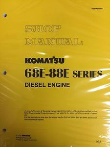 Komatsu Andorra  68E-88E Series Engine Factory Shop Service Repair Manual
