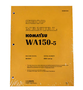Komatsu Argentina  WA150-5 Wheel Loader Service Repair Manual