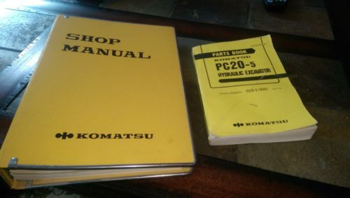 Komatsu Botswana  PC20-5 repair & parts manuals