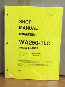 Komatsu Cuba  WA250-1LC Wheel Loader Shop Service Repair Manual
