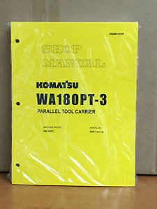 Komatsu Belarus  WA180PT-3 Parallel Tool Carrier Wheel Loader Shop Service Repair Manual