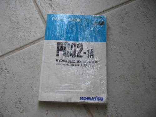 Komatsu Guyana  PC02-1A Hydraulic Excavator Parts Book (English)