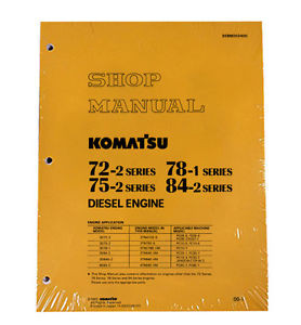 Komatsu Hongkong  Engine 72-2, 75-2, 78-1, 84-2 Service Manual