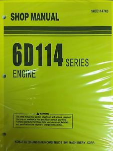 Komatsu Fiji  6D114 Series Engine Factory Shop Service Repair Manual