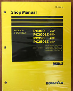 Komatsu Brazil  PC300-7E0 PC300LC-7E0 PC350-7E0 PC350LC-7E0 Service Repair  Manual