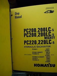 Komatsu Russia  PC200/220 Hydraulic Excavator Shop Manual