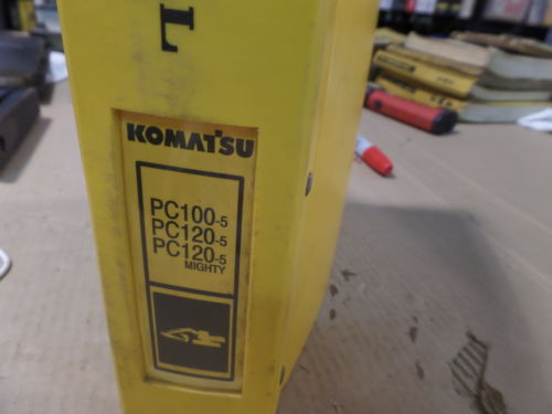 KOMATSU Reunion  PC100-5 PC120-5 PC120-5 HYDRAULIC EXCAVATOR SHOP MANUAL S/N 28001 & UP,
