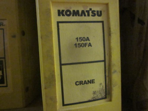 Komatsu Gambia  150A 150FA Crane Repair Shop Manual