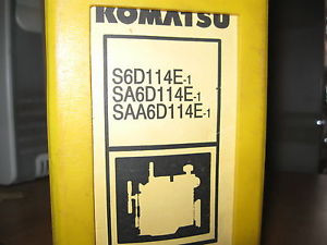 Komatsu Iran  S6D114E-1, SA6D114E-1, SAA6D114E-1 SERIES ENGINE Shop Manual