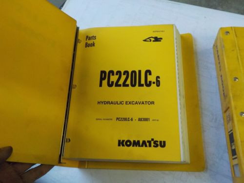 Komatsu Uruguay  PC220LC-6  Parts Book