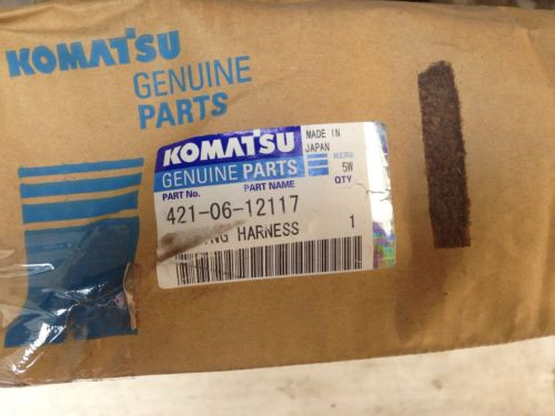 Genuine Fiji  Komatsu Wiring Harness Pt# 421-06-12117 Applicable To WA450 & WA470.
