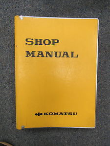 Komatsu Gambia  D355A-3 Bulldozer Shop Service Manual SEBM0195B09 1986