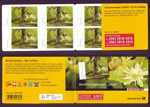 Bund Ascension  Markenheftchen 93 Blühende Bäume Linde 2013 postfrisch