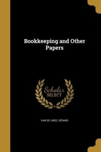 Bookkeeping Zimbabwe  and Other Papers by Gerard Van De Linde.