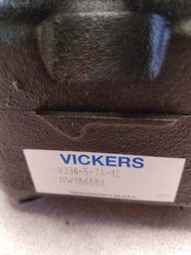 Vickers Argentina  V230-5-7A-12 Pump