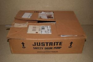 JUSTRITE SAFETY DRUM PUMP -NEW IN BOX