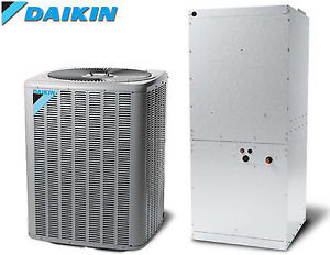 10 ton Daikin Split heat pump central air system 208/230V 3 Phase