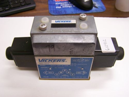 Vickers Niger  Hydraulic Directional Control Solenoid Valve DG4V4-016C-M-PBWL-BL4-10