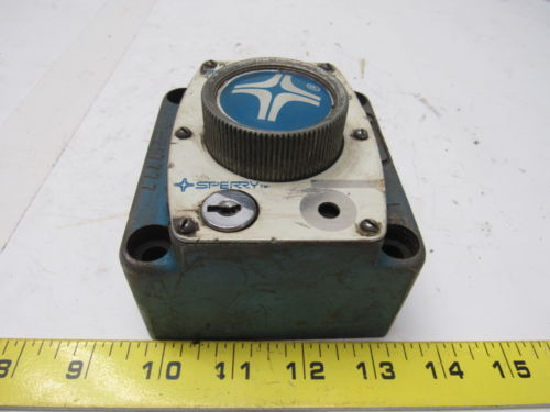 Sperry Solomon Is  Vickers FG-02-1500-50 Hydraulic Flow Control Valve Manifold Mounted