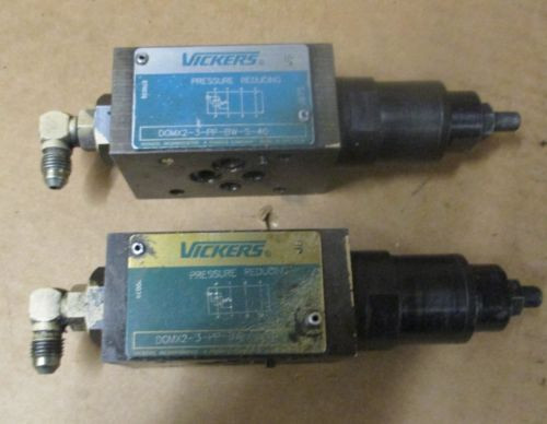 Lot Mauritius  of 2 VICKERS DGMX2-3-PP-CW-S-40 HYDRAULIC PRESSURE REDUCING VALVE