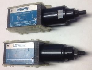 Vickers Brazil  Dgmr1-3-Pp-Bw-S-40 Reversible Hydraulic Counter Balance Valves QTY 2