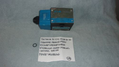 EATON Gambia  DG4S4-012A-B-60 VICKERS REVERSIBLE HYDRAULIC CONTROL VALVE FREE SHIPPING