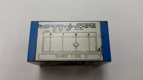 Sperry Reunion  Vickers Hydraulic Check Valve DGMDC-3 BXL 20