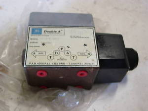 DOUBLE France  A HYDRAULIC DIRECTIONAL VAVLE 120Vac COIL Origin