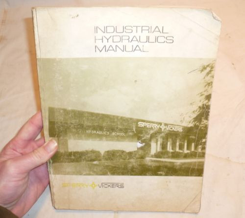 Vintage Botswana  Sperry Vickers Industrial Hydraulics Manual