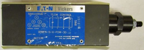 EATON Suriname  VICKERS DGMFN 5X P2W 30 System Stak Hydraulic Flow Control Valve