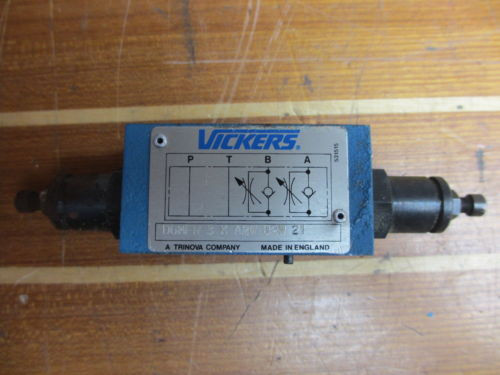 Vickers Barbados  DGMFN-3 Hydraulic Flow Restrictor Control Valve Stack Module DC