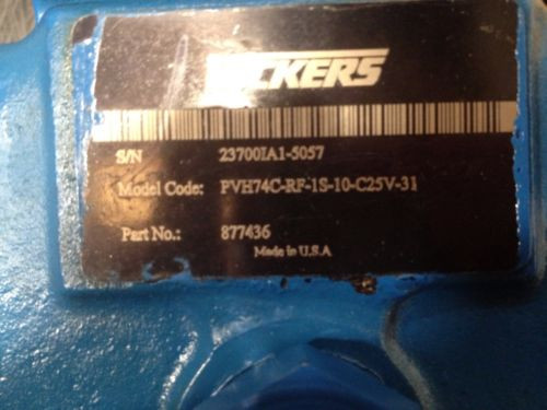 VICKERS Luxembourg   PVH74CRF1S10C25V31  Origin