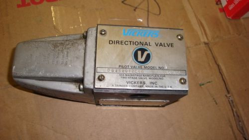 Vickers Botswana  Solenoid Valve DG4S4012C50 Used FREE SHIPPING
