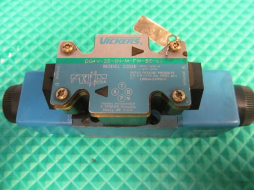 Vickers Malta  Hydraulic Valve For Parts Only DG4V-3S-6N-M-FW-B5-60 FREE SHIPPING