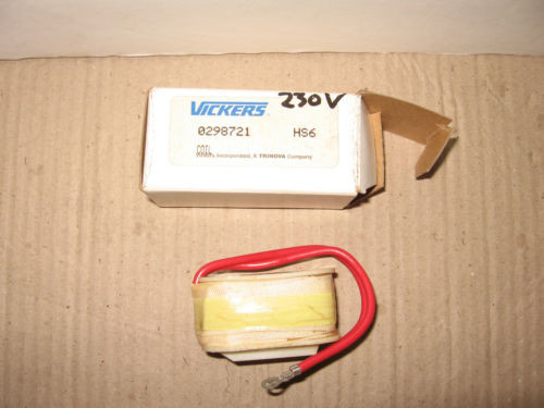 Vickers Guyana  Eaton 298721 Solenoid Coil 230V 60HZ Hydraulic Pump Replacement Part?