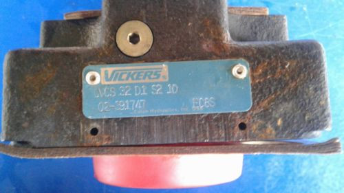 Vickers Liberia  #CVCS32D1S210 / E08S Valve USED