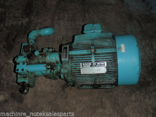 Nachi Bahrain  Piston Pump PVS-1B-16N1-2535A _ UPV-1A-16N1-15A-4-2535A _ Motor LTIS70-NR