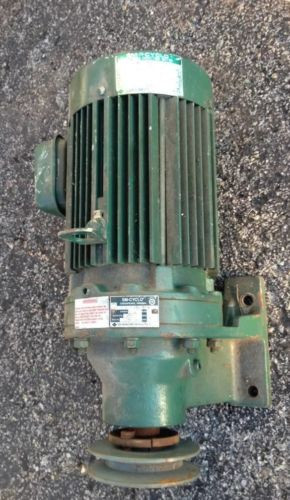 SM CYCLO 3/4 HP 3 PHASE INDUCTION MOTOR WITH SUMITOMO GEAR REDUCER 6:1