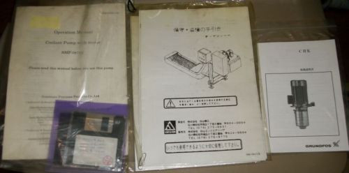 Sumitomo Precision Products Operation Manual Coolant Pump With Motor HMP-0879E