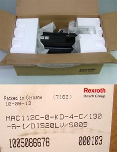 Rexroth MAC112C-0-KD-4-C/130-A-1/DI520LV/S005 Servomotor -unused/OVP-