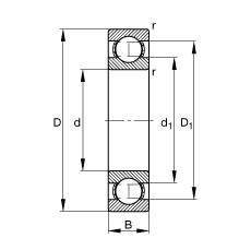 Ball Bearings 6311 FAG