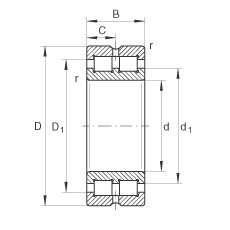 Roller Bearings SL014830 INA