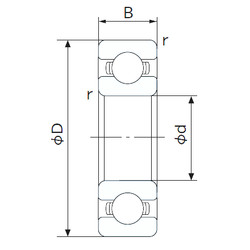 Ball Bearings 6312JT NACHI