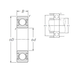 Ball Bearings 6316LLB NTN