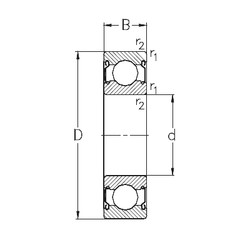 Ball Bearings 6317-2Z NKE